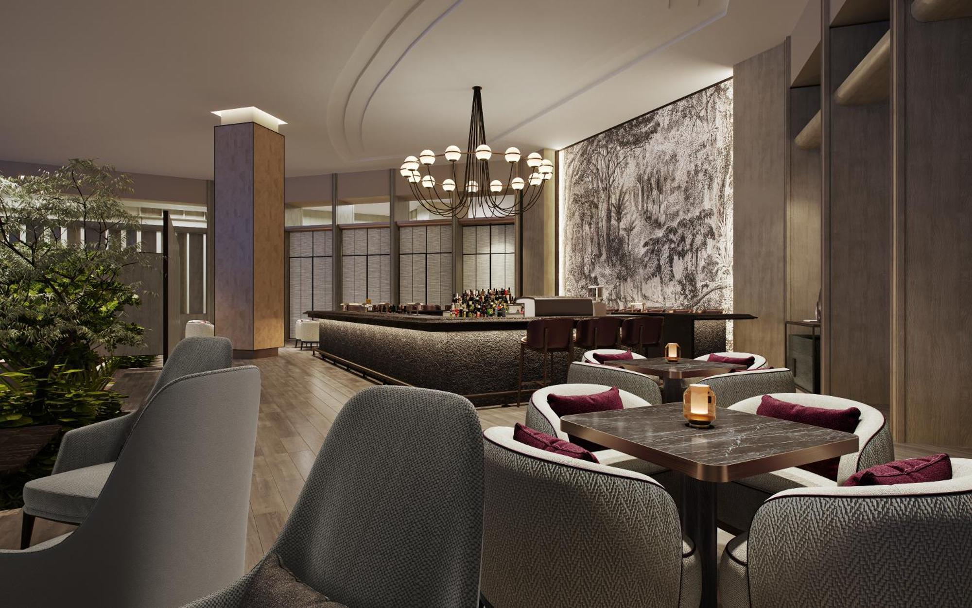Jw Marriott Auckland Hotell Exteriör bild The Bar